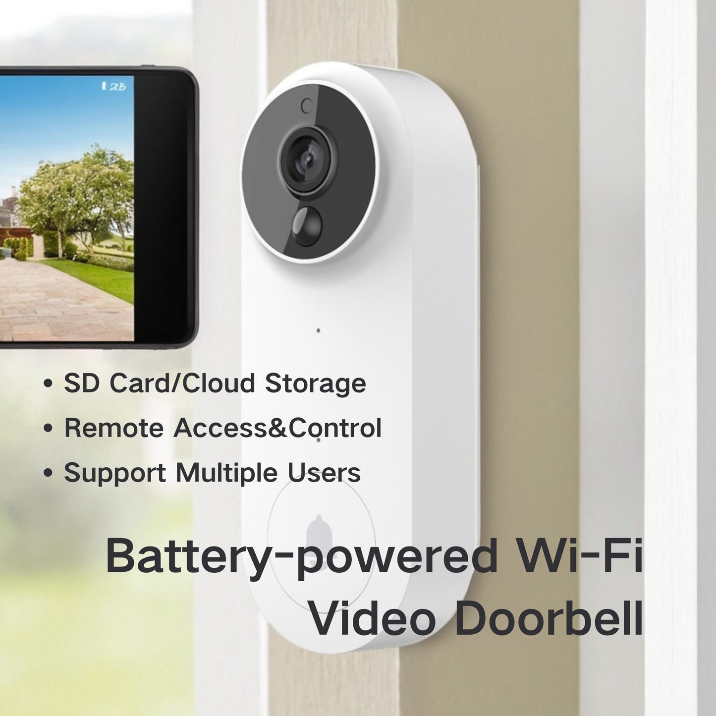 Wireless Smart Video Doorbell