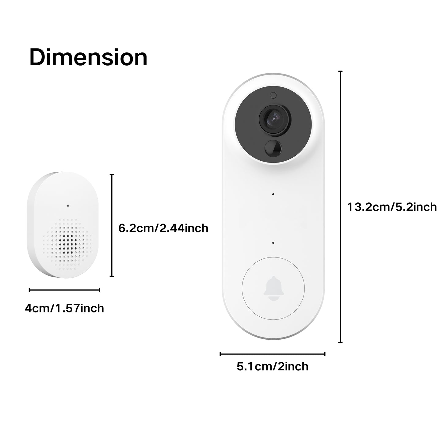 Wireless Smart Video Doorbell