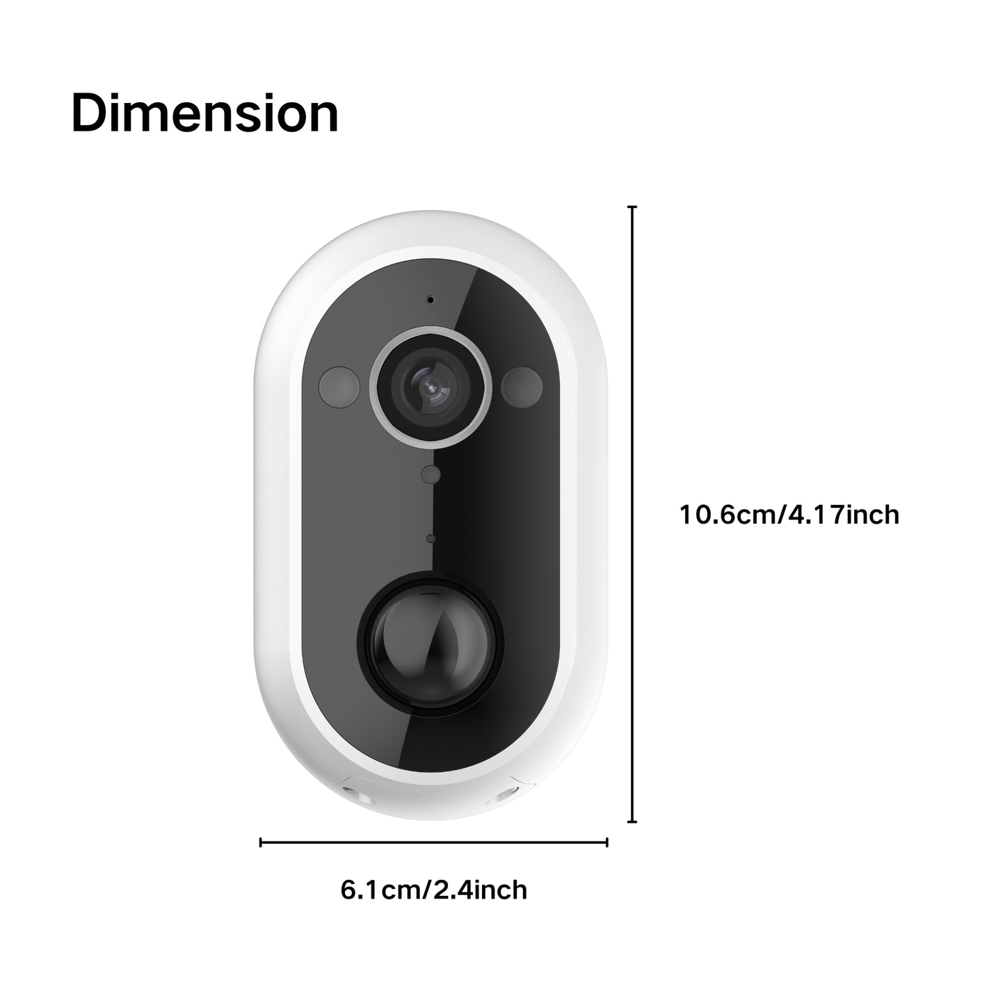 Wireless Wi-Fi & Battery Powered Camera