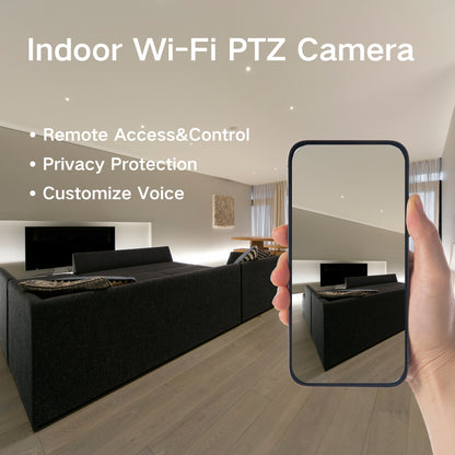 Wireless Indoor PTZ Security Camera