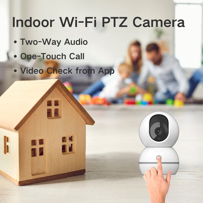 Wireless Indoor PTZ Security Camera