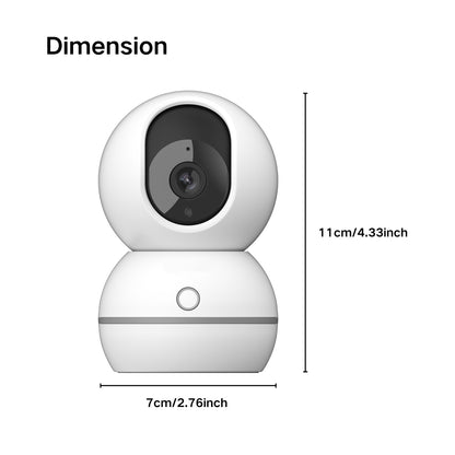 Wireless Indoor PTZ Security Camera